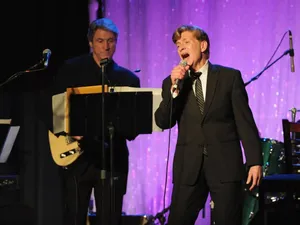 Bobby Caldwell Performing Live On Stage Wallpaper
