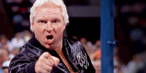 Bobby Heenan Pointing Gesture Wallpaper