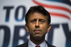 Bobby Jindal Looking Thoughtful Wallpaper