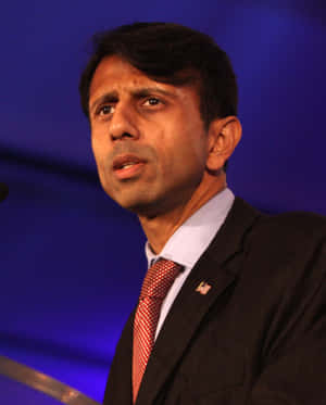 Bobby Jindal Looking Up Wallpaper