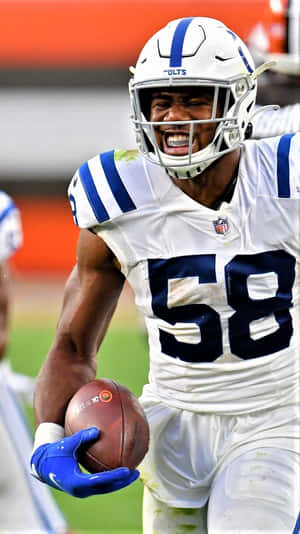 Bobby Okereke In Action Wallpaper