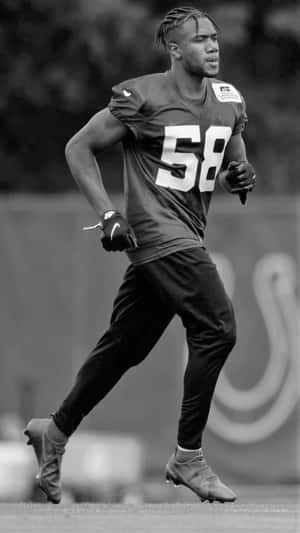 Bobby Okereke In Action Wallpaper