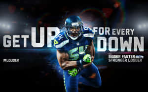 Bobby Wagner Inspirational Football Poster Wallpaper