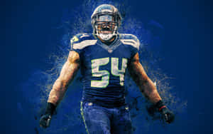 Bobby Wagner Power Stance Seahawks Wallpaper