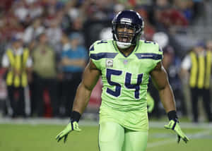 Bobby Wagner Seattle Seahawks Action Wallpaper