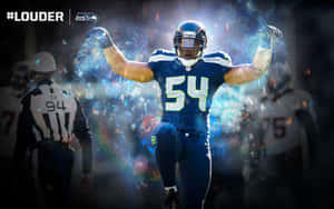 Bobby Wagner Seattle Seahawks Celebration Wallpaper