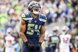 Bobby Wagner Seattle Seahawks Intensity Wallpaper