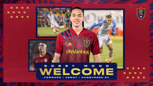 Bobby Wood Hamburg Sv Welcome Poster Wallpaper