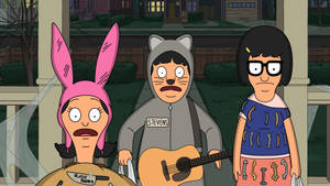 Bobs Burgers Children In Costumes Wallpaper