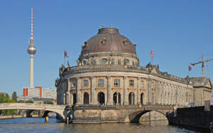 Bode Museum Clear Sky Wallpaper