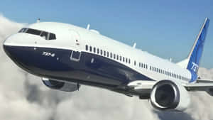 Boeing 737 Aircraft Flying Wallpaper