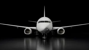 Boeing 737 Front View Wallpaper