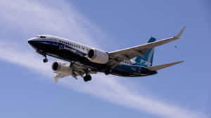 Boeing 737 In Flight Wallpaper