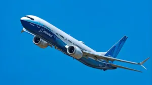 Boeing 737 In Flight Wallpaper