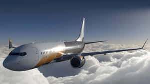 Boeing 737 In Flight Wallpaper