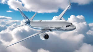 Boeing 737 In Flight Wallpaper