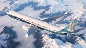Boeing 737 In Flight Wallpaper