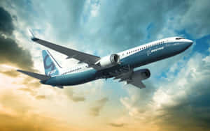 Boeing737 M A Xin Flight Wallpaper