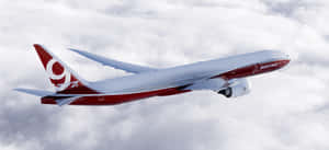 Boeing777in Flight Wallpaper