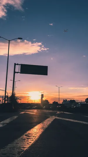 Bogota Colombia With Sunset View Wallpaper