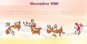 Boho Christmas Vibes In Cozy Room Wallpaper