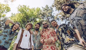Boho Hippie Group Friends Outdoors.jpg Wallpaper