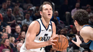 Bojan Bogdanovic Nba League Utah Jazz Wallpaper