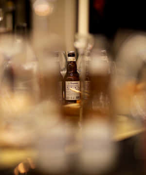 Bokeh Beer Bottle Ambiance.jpg Wallpaper