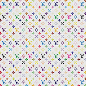 Bold And Luxurious Louis Vuitton Print Wallpaper