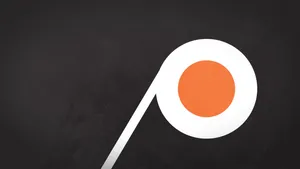 Bold And Minimalist Philadelphia Flyers Wallpaper Wallpaper