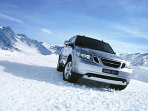 Bold Elegance: The Saab 9-7x Suv Wallpaper