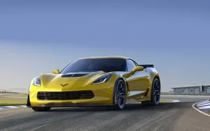Bold & Powerful Chevrolet Corvette C7 Wallpaper