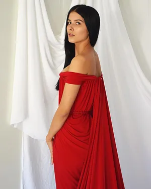 Bold Red Apparel Collection Wallpaper