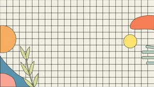 Boldly Modern And Minimalistic White Grid Background Wallpaper