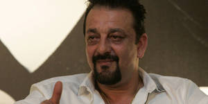 Bollywood's Iconic Star: An Intense Discussion With Sanjay Dutt Wallpaper