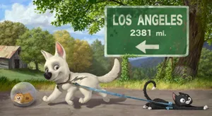 Bolt And Friends In La Wallpaper