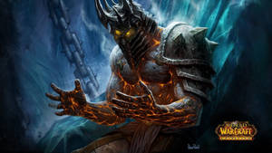 Bolvar Fordragon Facing Off Against Arthas, The Lich King Wallpaper