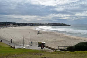Bondi Beach Cloudy Day Wallpaper