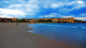 Bondi_ Beach_ Cloudy_ Skyline Wallpaper