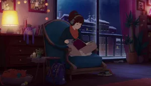 Book 4k Lo Fi Wallpaper