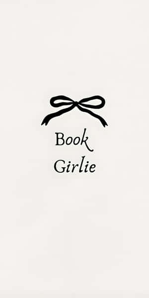 Book Girlie Minimalist Design Wallpaper