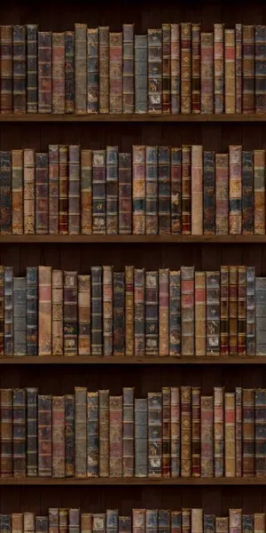 Books Iphone Vintage Rack Brownish Wallpaper