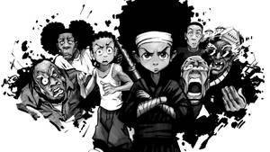 Boondocks Ink Work Wallpaper