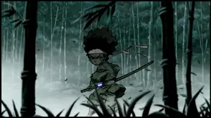 Boondocks Pfp Samurai Wallpaper