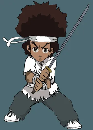 Boondocks Pfp Sword Wallpaper