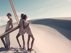 Boost Your Style With The Latest In Beauty And Fashion Trends Wallpaper