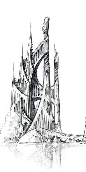 Boox Palma Architectural Sketch Wallpaper