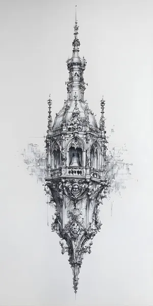 Boox Palma Architectural Sketch Wallpaper