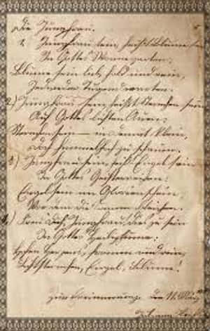 Bordered Illegible Document Wallpaper