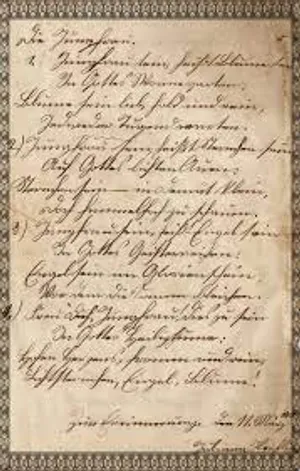 Bordered Illegible Document Wallpaper